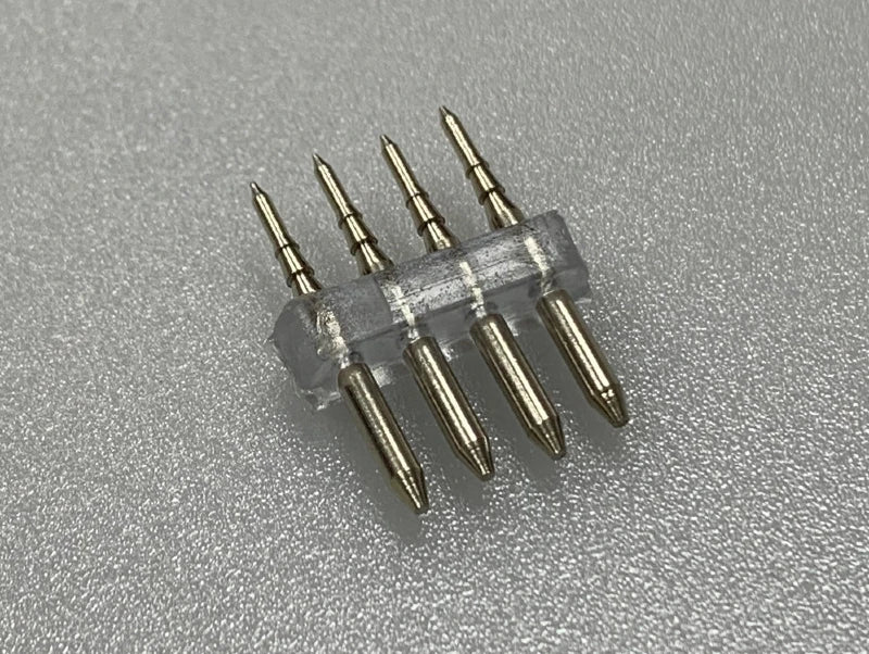 מחבר 4 פינים לפס לד RGB 220V