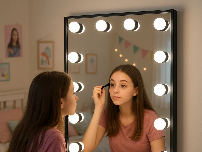 מראה מוארת MAKE-UP