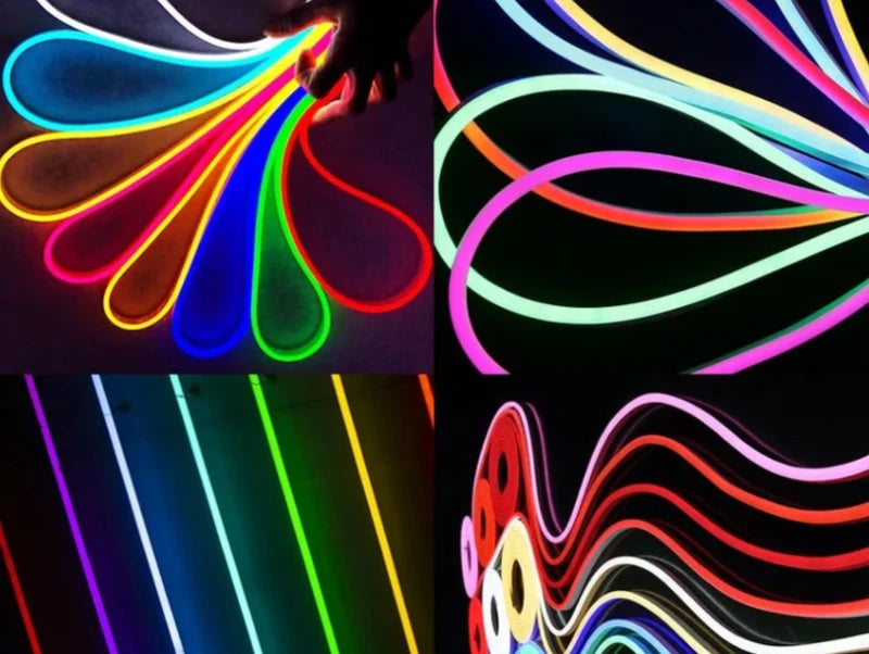 פס לד נאון - 12V במגוון צבעים