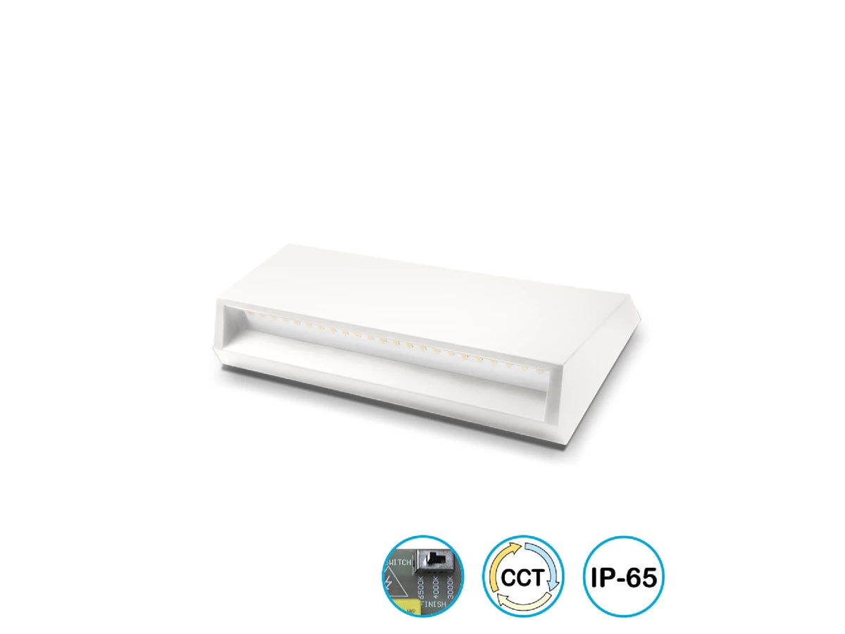 גוף תאורה צמוד חומה גדול פלטינום PLATINUM 6W CCT - Outdoor Wall and Ceiling Lights באתר לדמרקט