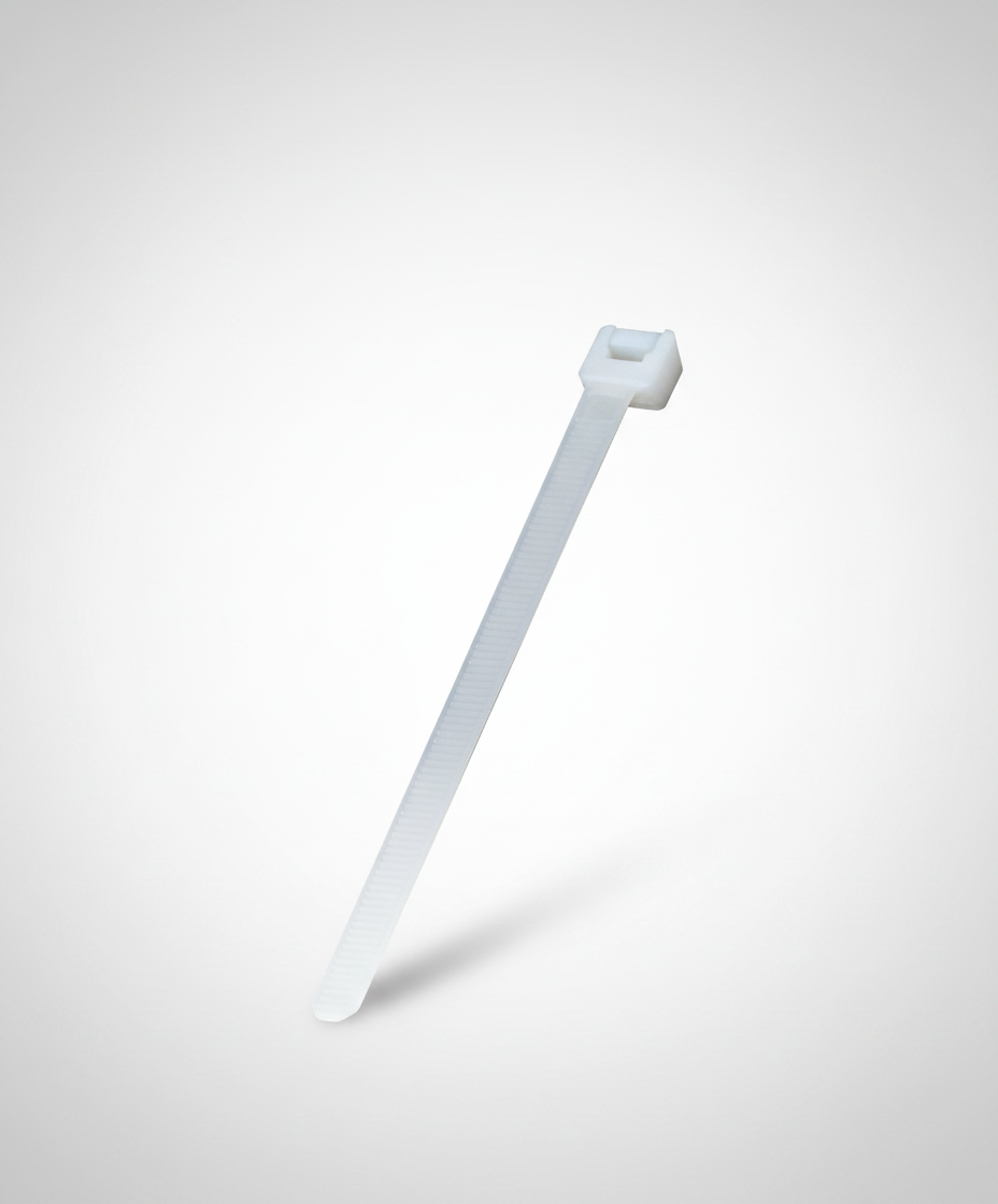 חבק (אזיקון) Nylon66 לבן 3.5X350 - 100 יחידות