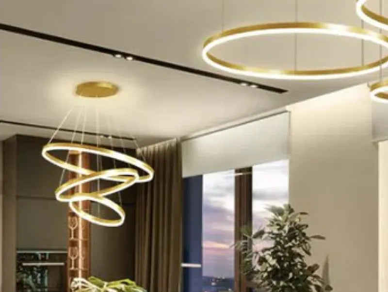 מנורת תלייה DORIS - 100 - פליז - תצוגה