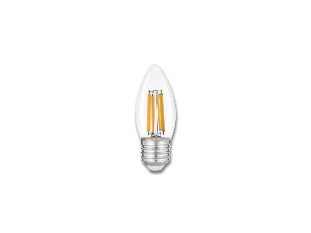 פילמנט לד נר 5W E27 2700K לא ניתן לעמעום - LED Bulbs באתר לדמרקט