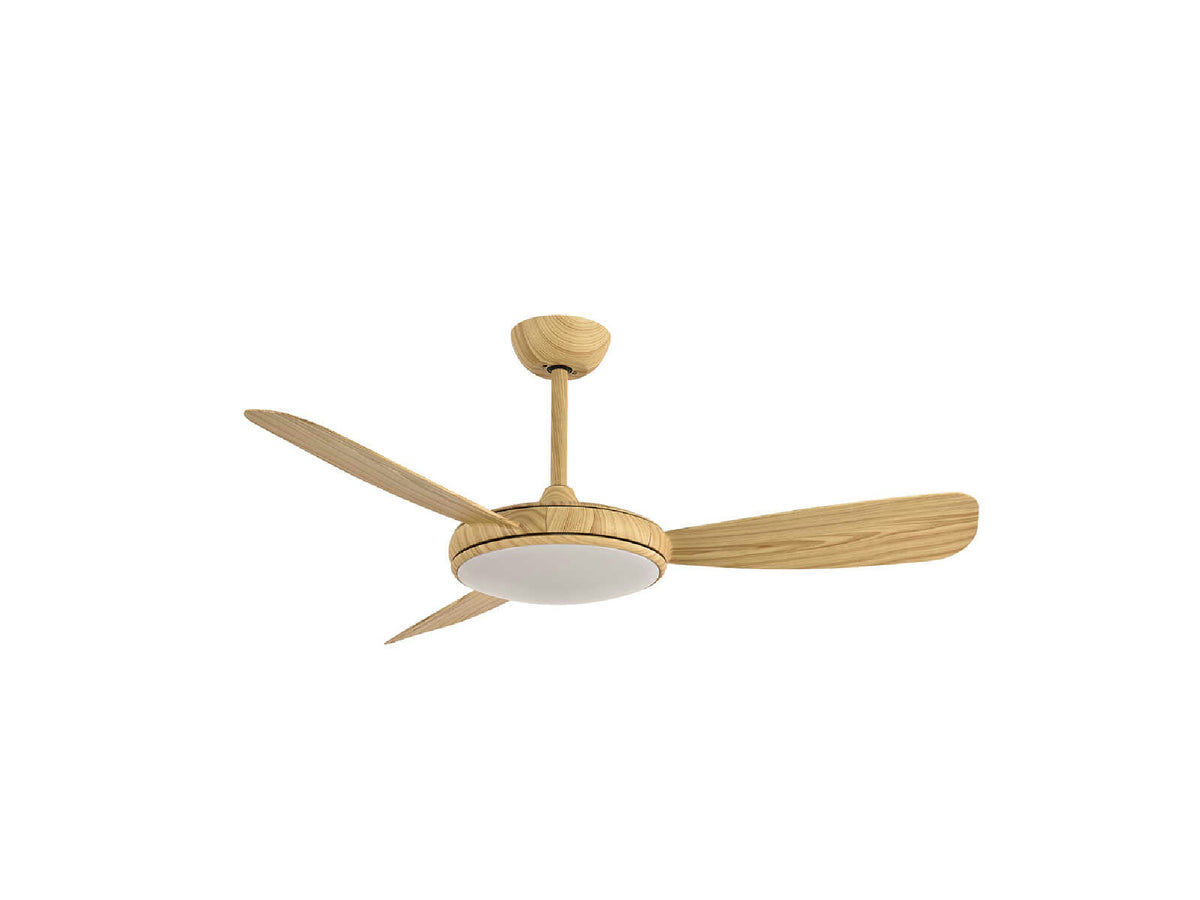 מאוורר תקרה "32W ROY 52 עם שלט -דמוי עץ - Ceiling Fan with Light