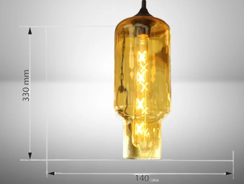 מידות של מנורת תלייה AMI