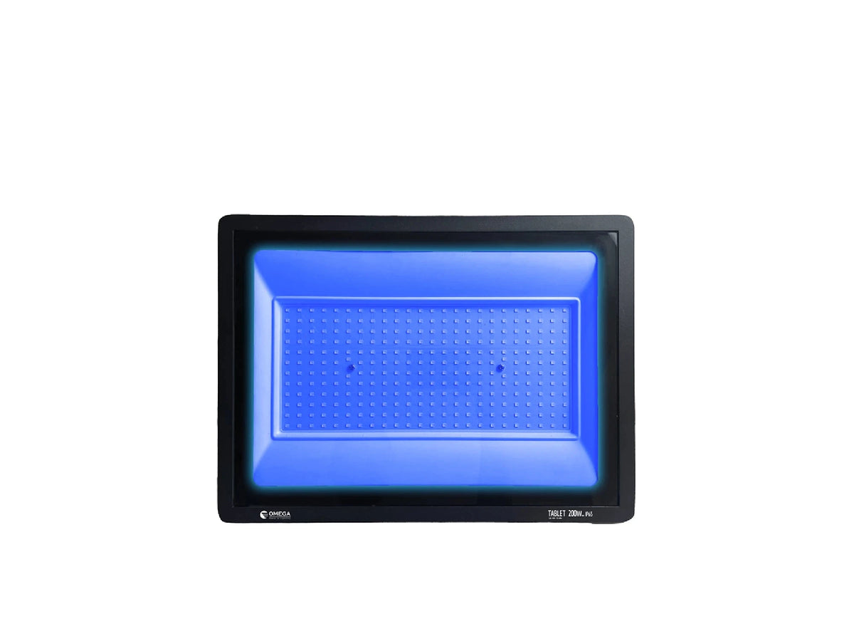 פנס הצפה TABLET אור כחול 200W - Flood Lights באתר לדמרקט