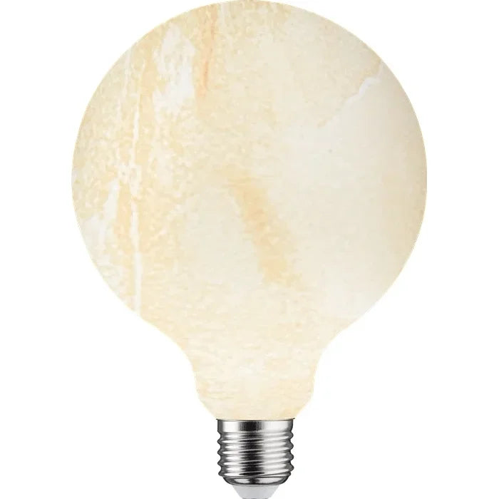 GLSV "MARBLE" G125 2700K E27- שיש קרם - LED Bulbs באתר לדמרקט