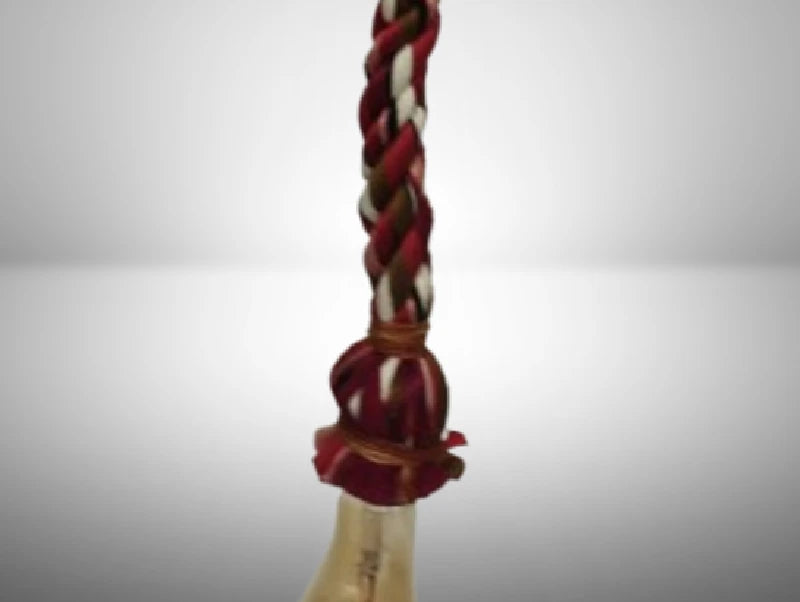 מנורת חבל שיזל צבעונית באורך מטר