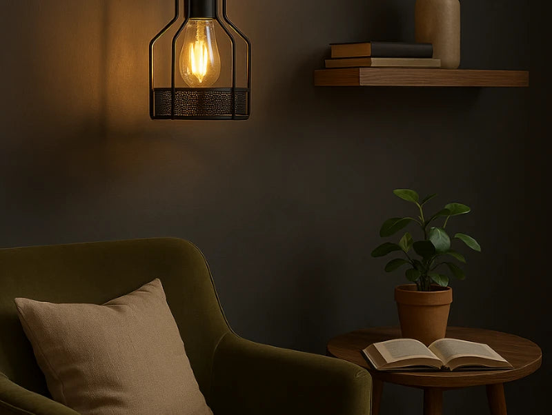 מנורת קיר Wall Log Grid