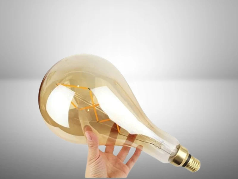 נורת לד דמוי פחם FILAMENT VINTAGE בכף יד