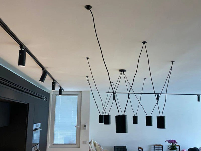 צילינדר תלוי PLEX עם 3 גווני אור מובנים בהספק 10W - תצוגה