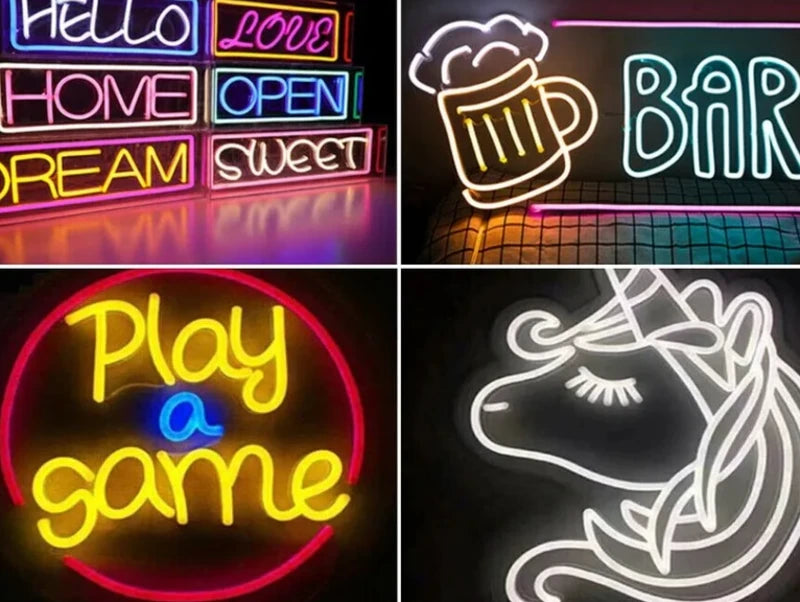 פס לד נאון - 12V במגוון צבעים