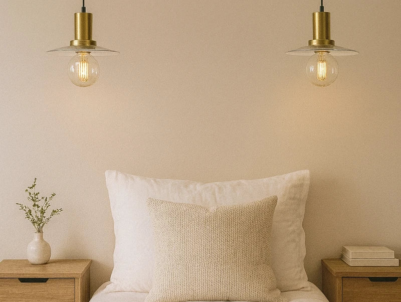 שתי מנורות תלייה MIST