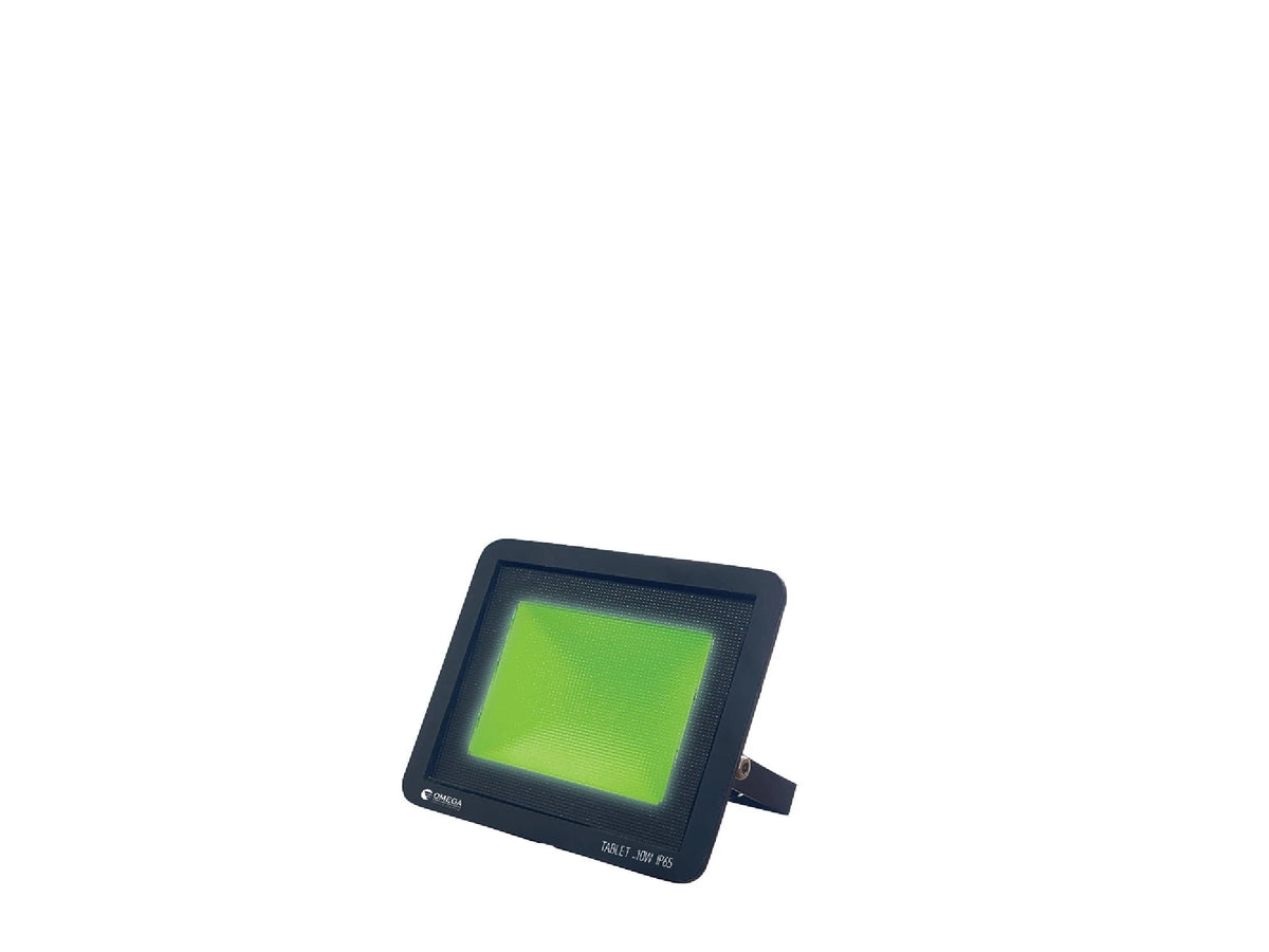 פנס הצפה TABLET אור ירוק 10W - Flood Lights באתר לדמרקט