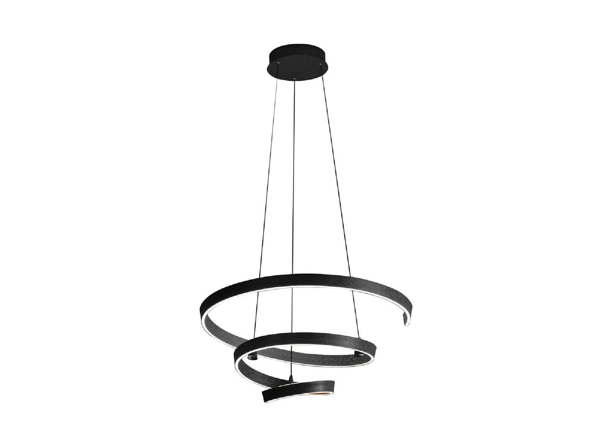 מנורת תליה 110W SPIRAL - Hanging lamps with built-in LED