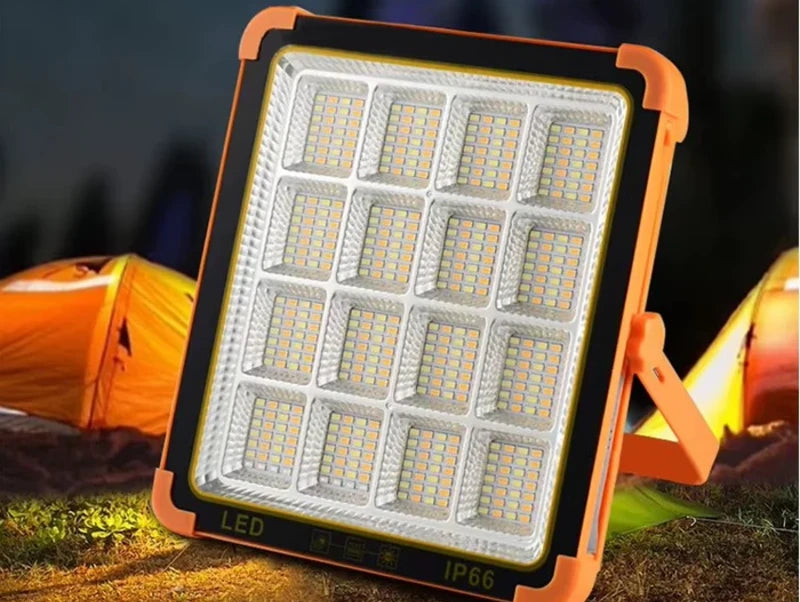 פרוזקטור סולארי 16 תאים CCT כולל מטען USB לטלפון סלולארי