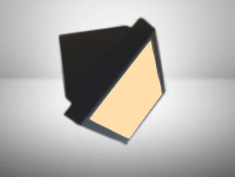 מנורת קיר חוץ TRIGO בגוון אור לבן חם