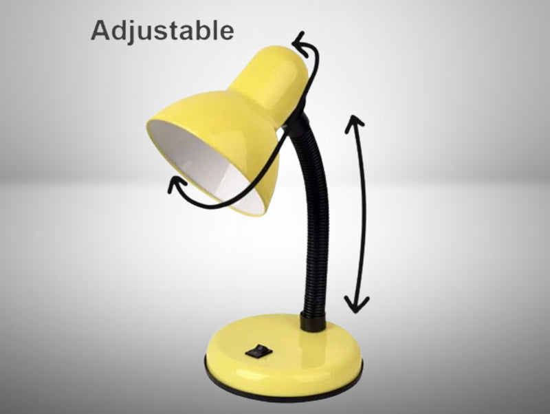 מנורת שולחן צהוב