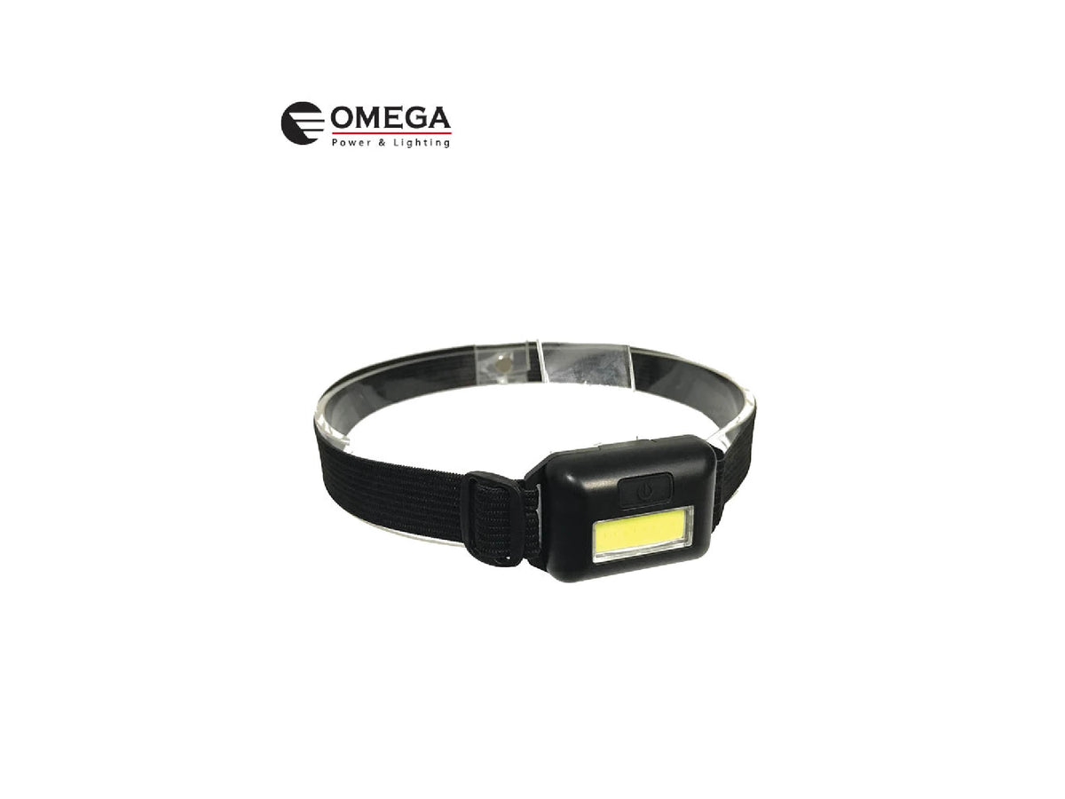 פנס ראש COB 3W - BATTERY באתר לדמרקט