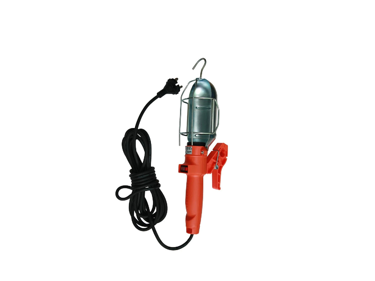 מנורת מוסך E27 עם קליפס וכבל 3 מטר OMEGA - BATTERY באתר לדמרקט
