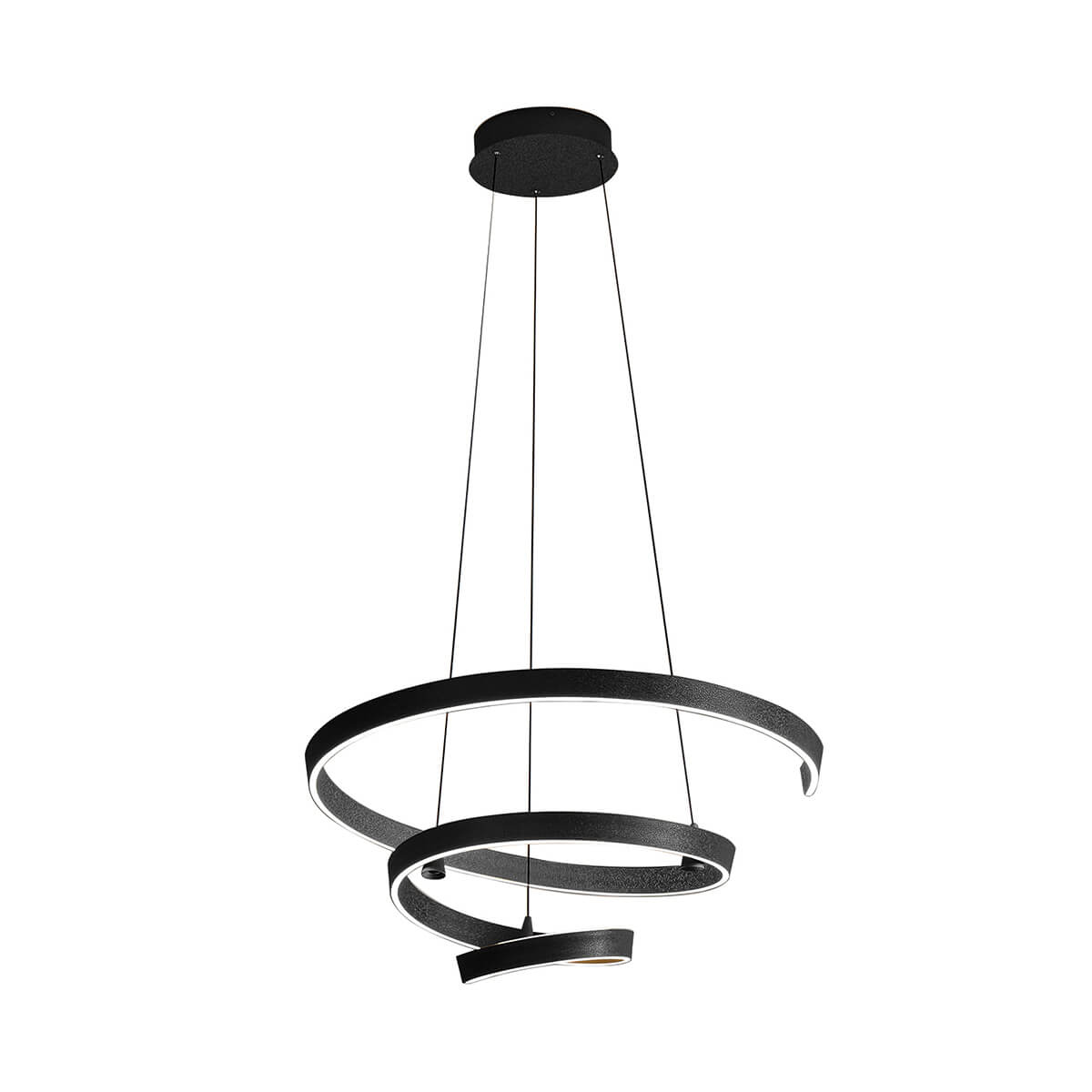 מנורת תליה 110W SPIRAL - Hanging lamps with built-in LED