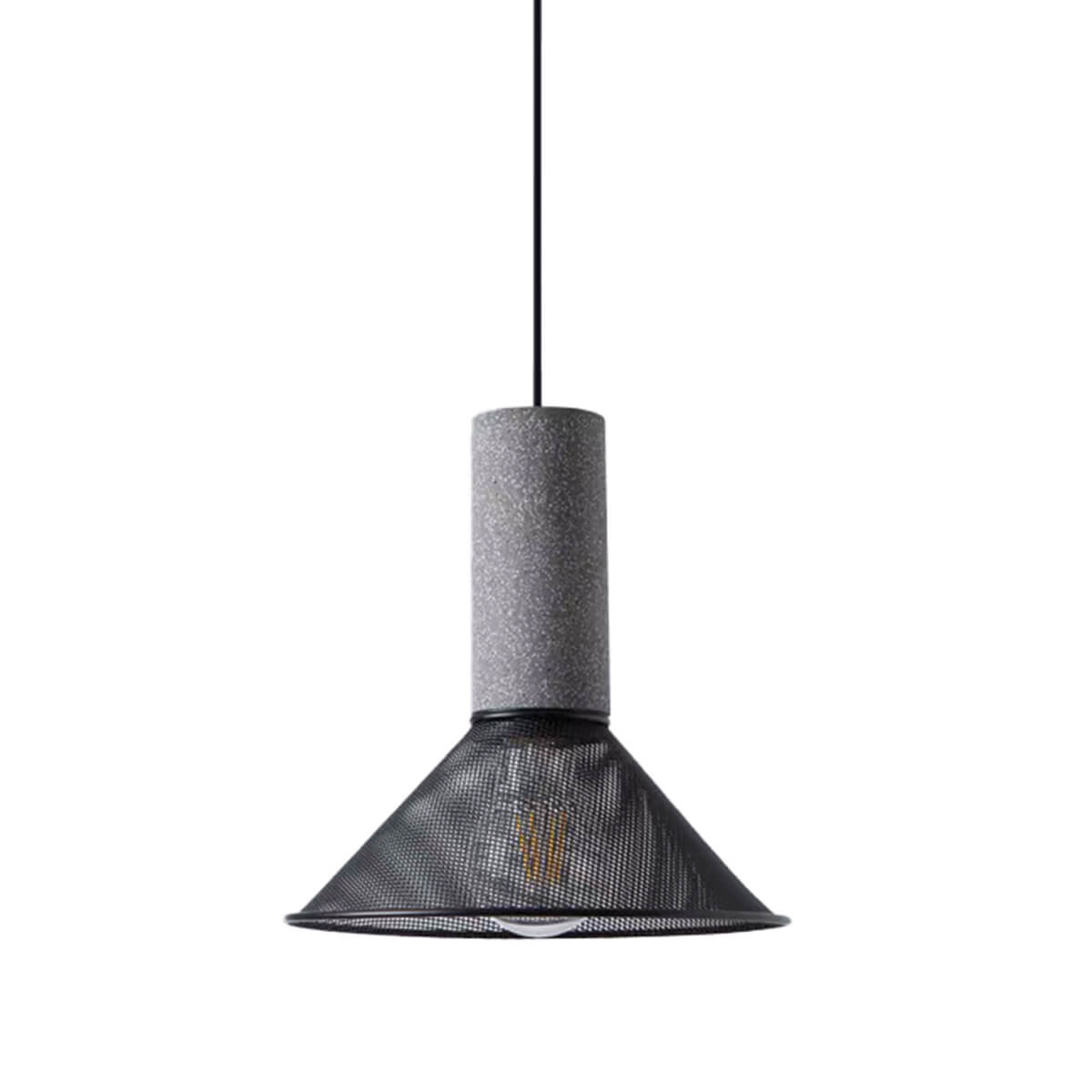 מנורת תליה BYRON E27 בקוטר 21 ס"מ - Hanging lamps with bulbs