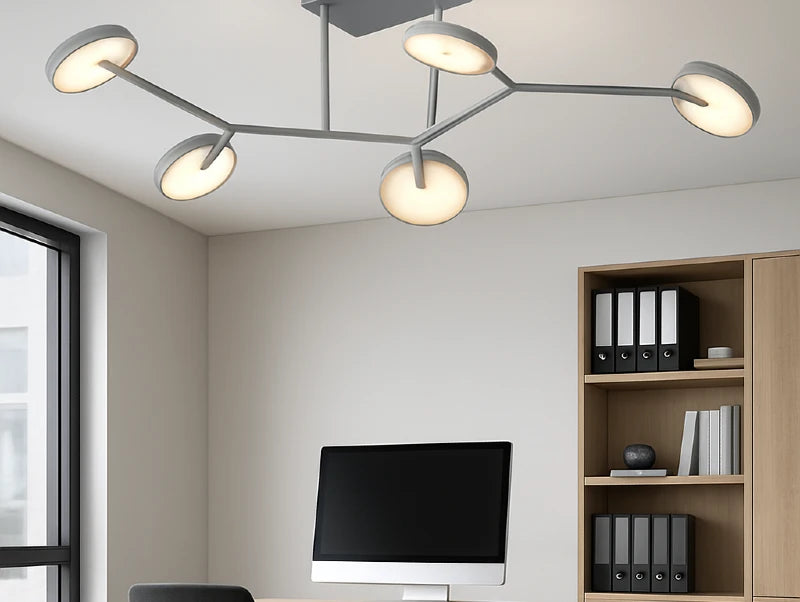 מנורה צמודת תקרה ASTRÉO במשרד