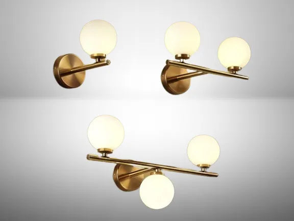 מנורת קיר BRASS BALLS