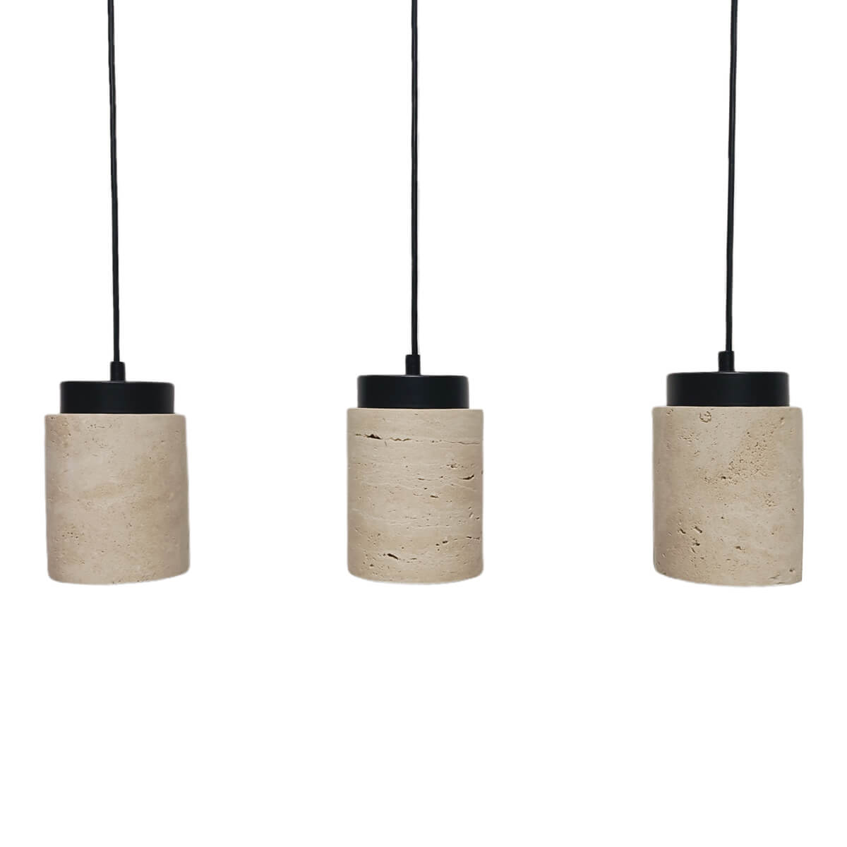 מנורת תליה שלישייה ELLA בקוטר 12 ס"מ - Hanging lamps with bulbs