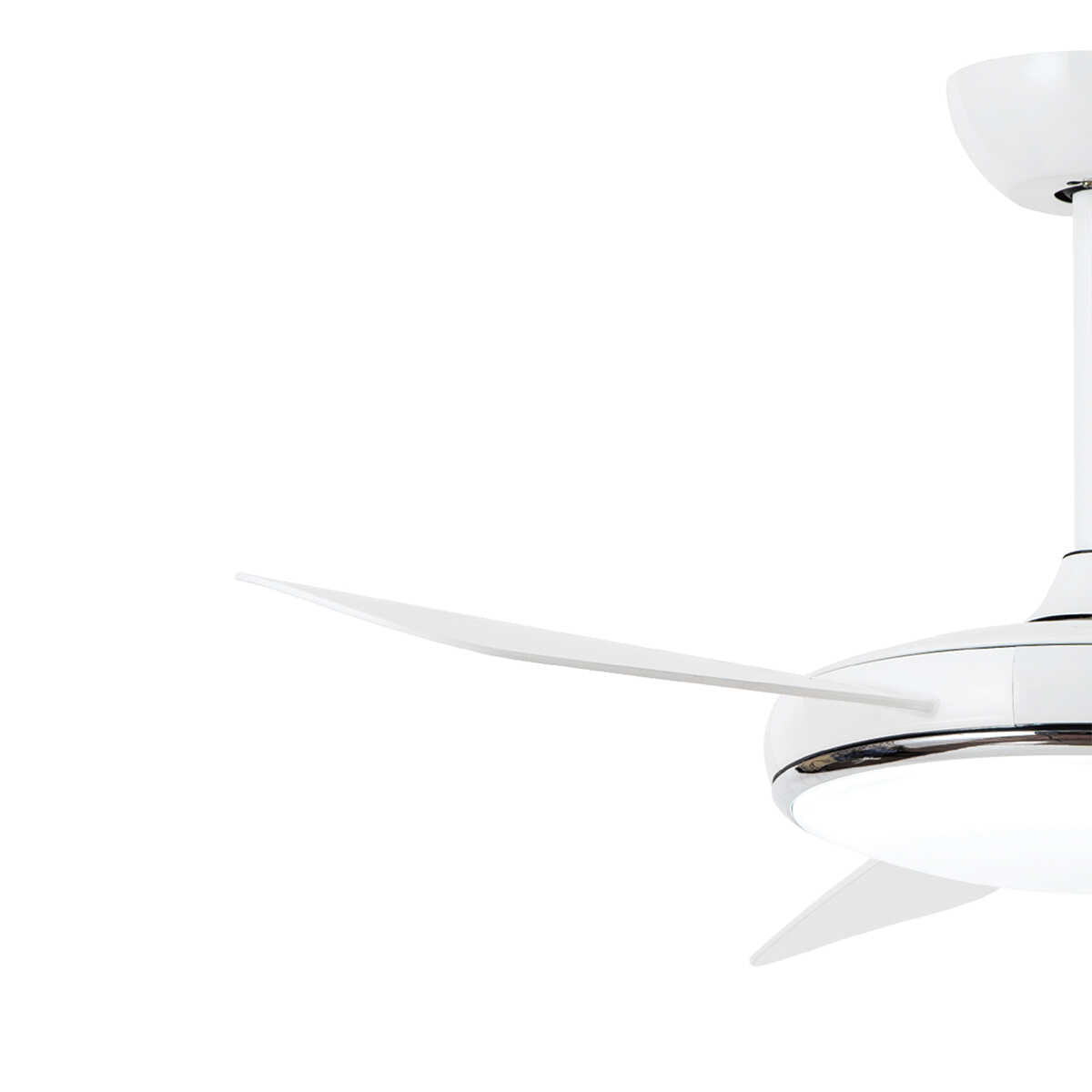 מאוורר תקרה "32W ROY 42 עם שלט -לבן - Ceiling Fan with Light