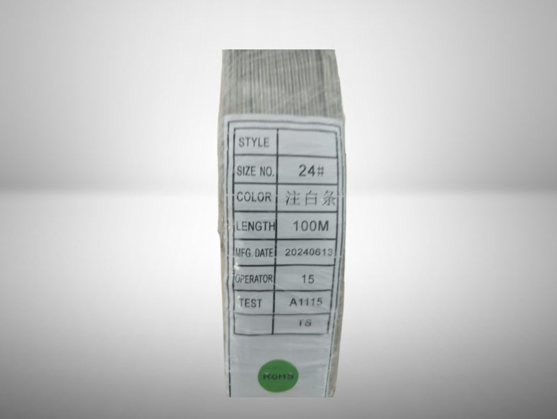 כבל שקוף AWG24