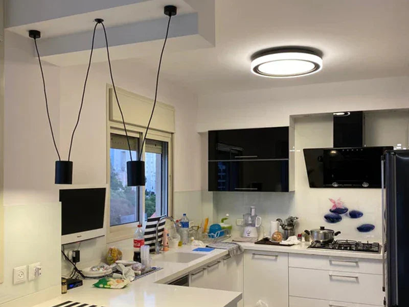 צילינדר תלוי PLEX עם 3 גווני אור מובנים בהספק 10W - תצוגה