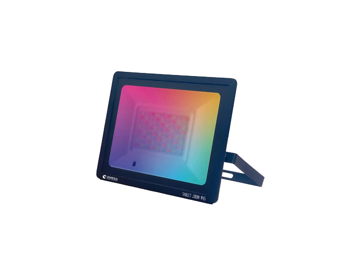 פנס הצפה TABLET RGB 100W - Flood Lights באתר לדמרקט
