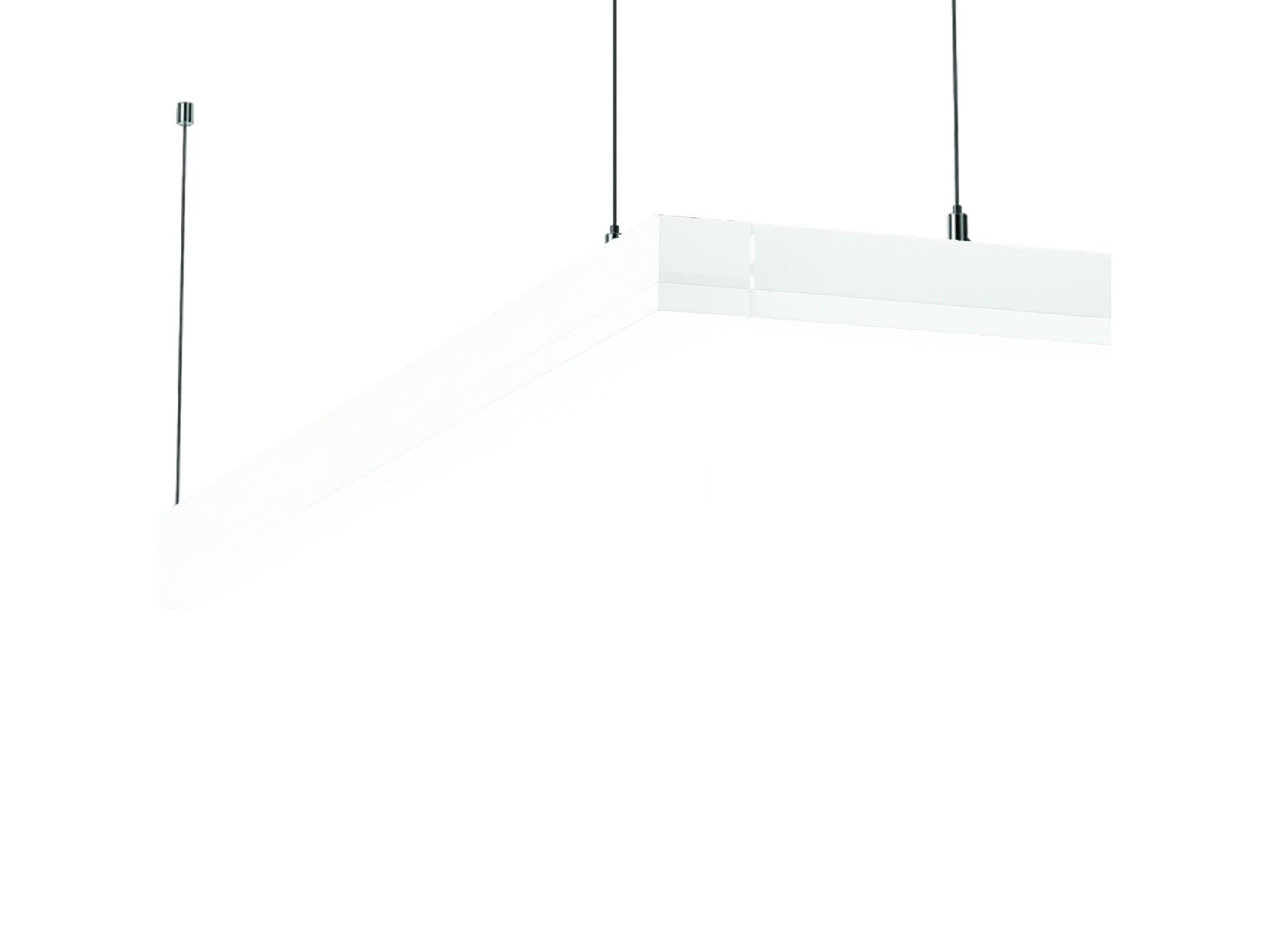 צמוד תקרה/תליה CCT 30W OSTEE באורך 60 ס"מ-לבן - Hanging lamps with built-in LED