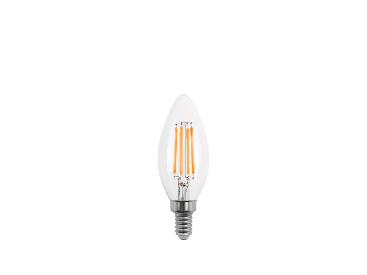 נורת פילמנט נר לד שקוף C35 בסיס E14 - BULB באתר לדמרקט