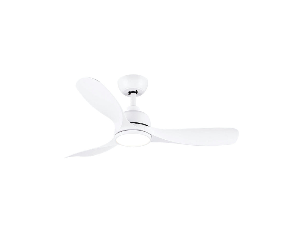 מאוורר תקרה "25W GENESIS10 42 עם שלט- לבן - Ceiling Fan with Light