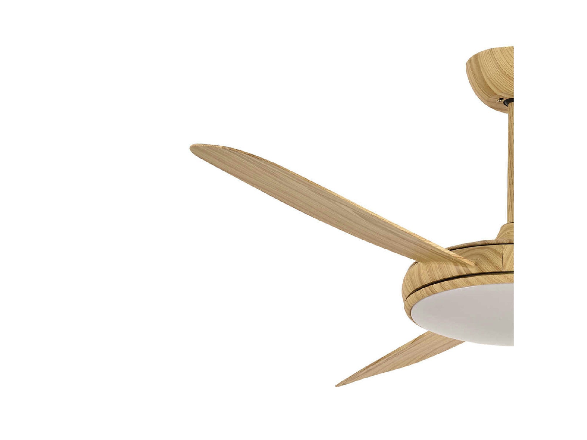 מאוורר תקרה "32W ROY 52 עם שלט -דמוי עץ - Ceiling Fan with Light