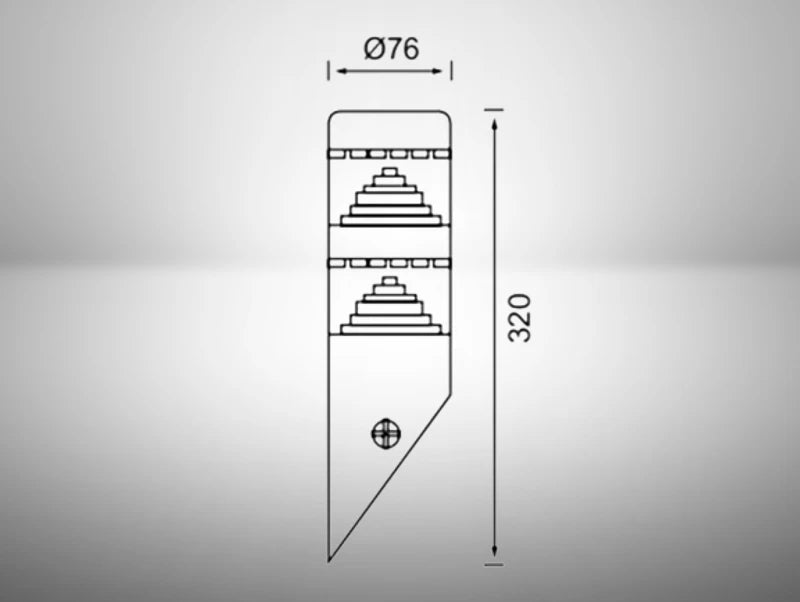 מנורת קיר TILT - תצוגה