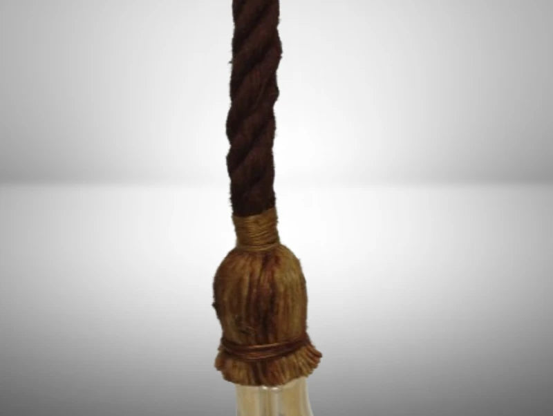 מנורת חבל שיזל צבעונית באורך מטר