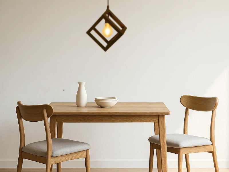 מנורת תלייה TEO מעל שולחן אוכל