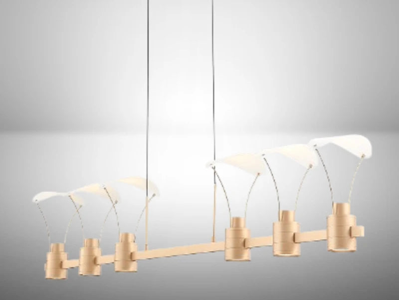 תקריב של מנורת תלייה AÉRIA