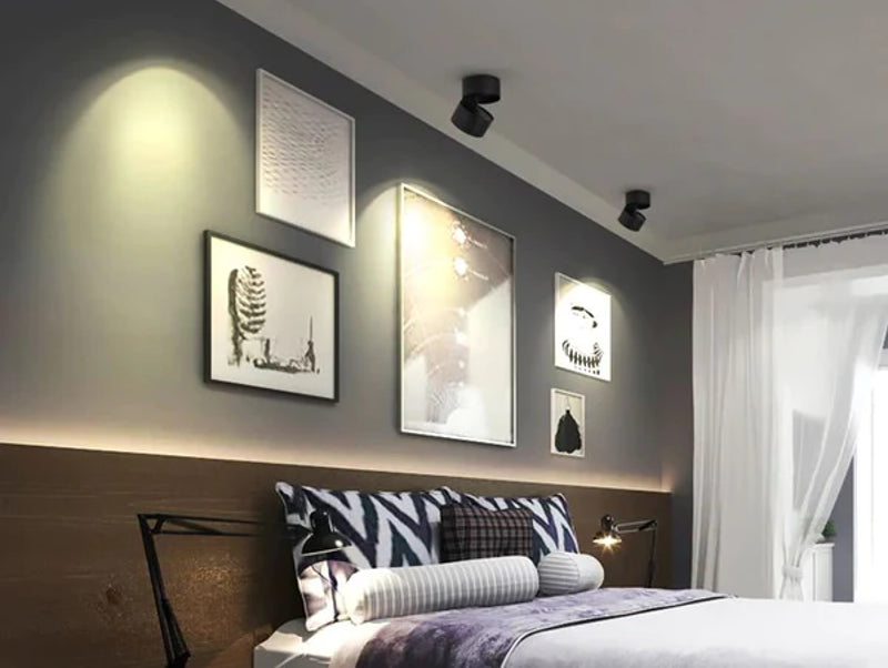 BRIL צילינדר צמוד תקרה מתכוונן