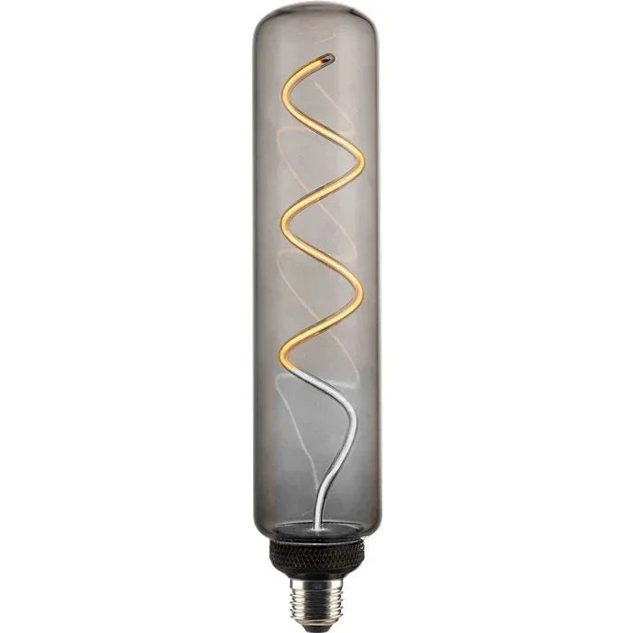 ג'מבו לד מעושנת סדרת נוגה 5W E27 1800K אורך 30 ס"מ T60 ניתן לעמעום - LED Bulbs באתר לדמרקט