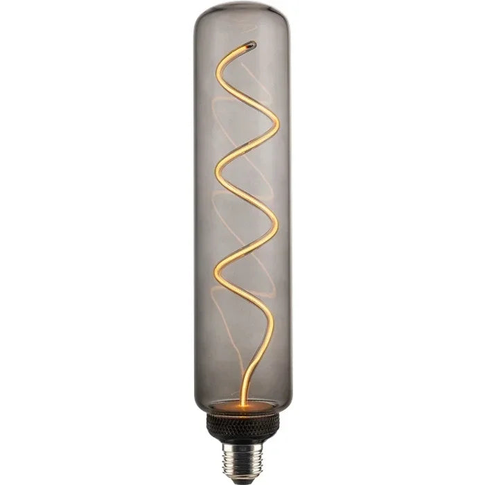 ג'מבו לד מעושנת סדרת נוגה 5W E27 1800K אורך 30 ס"מ T60 ניתן לעמעום - LED Bulbs באתר לדמרקט
