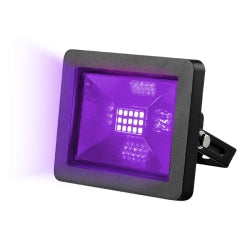 לד הצפה צבעוניים דק שחור 10W