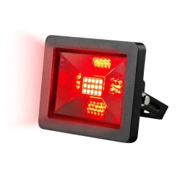 לד הצפה צבעוניים דק שחור 10W