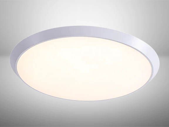 מנורה צמודת תקרה ADAMS לבנה 30 ס"מ - עודפים