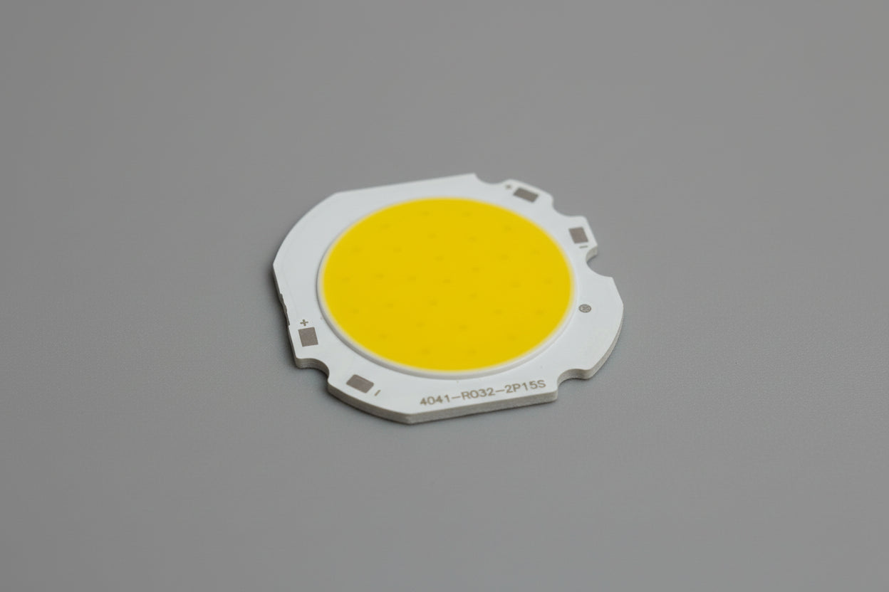 לד COB 12W 320ma - לבן חם