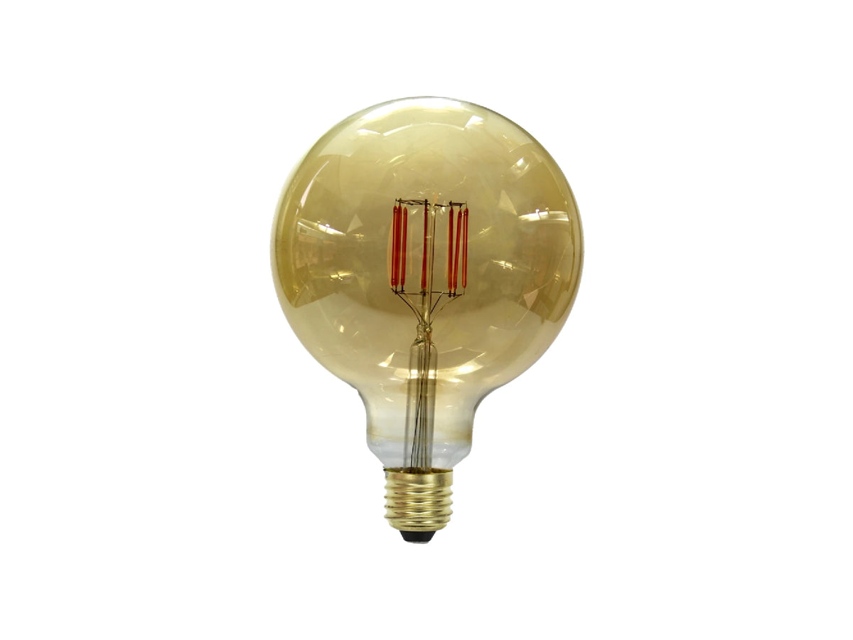 פילמנט לד גלוב 125 8W E27 2000K ניתן לעמעום - LED Bulbs באתר לדמרקט