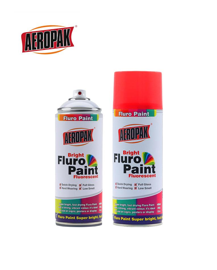 מכל ספריי צבע פלורסנט AEROPAK 400 מ"ל